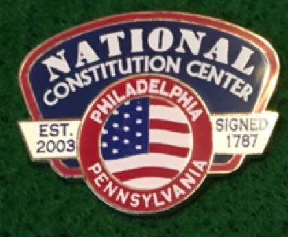 National Constitution Center  pin collectible - Main Image 1