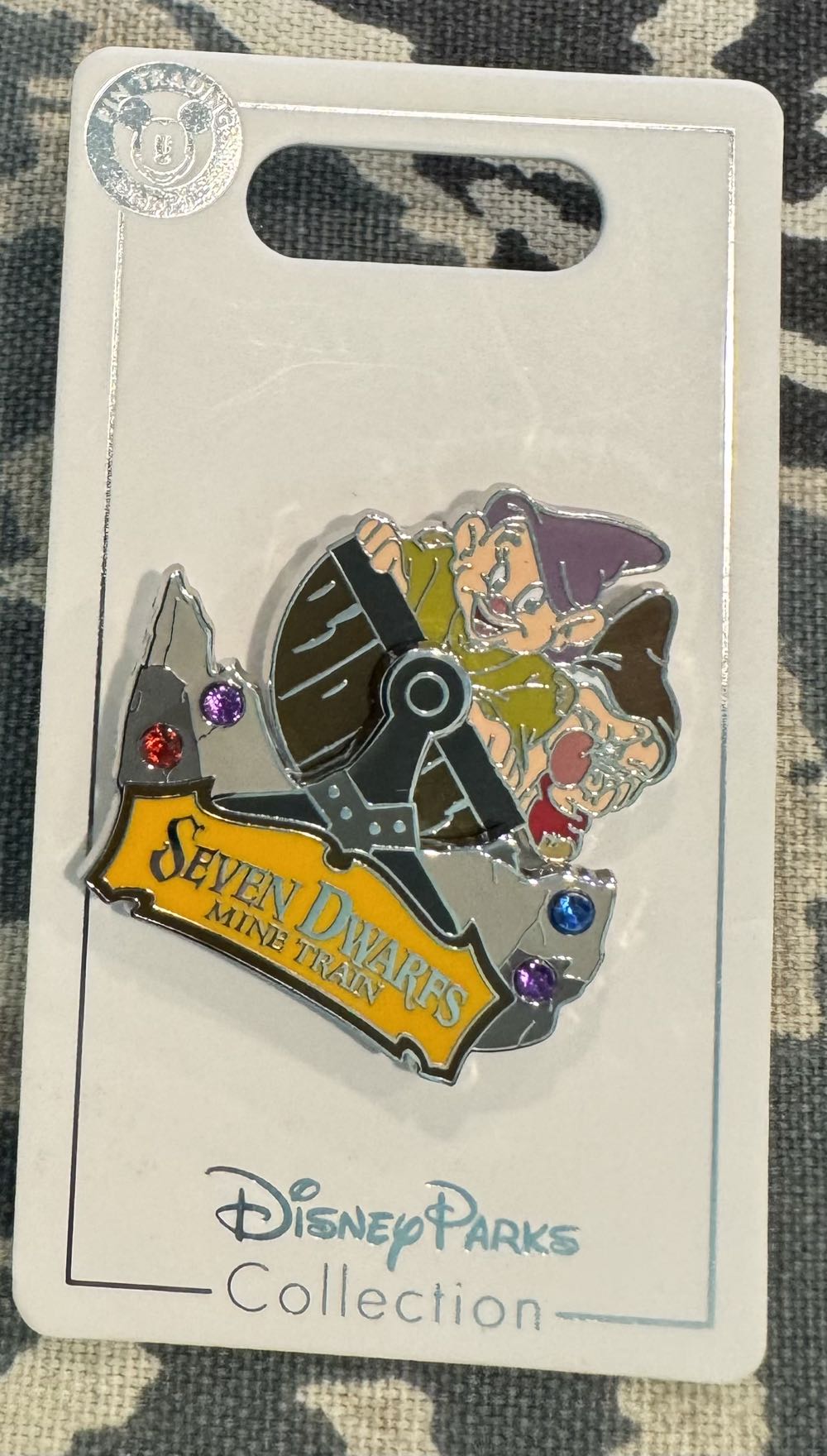 Magic Kingdom - Seven Dwarfs Mine Train - Rides And Attractions pin collectible [Barcode 400008224987] - Main Image 3
