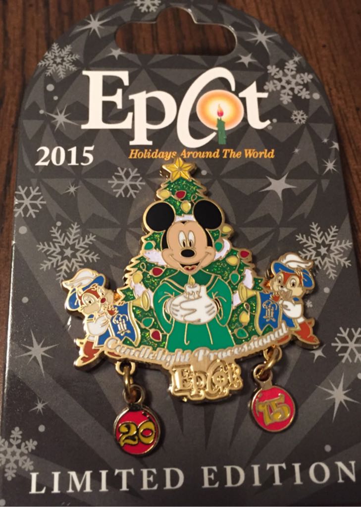 Epcot Christmas 2015  pin collectible [Barcode 400000115177] - Main Image 1