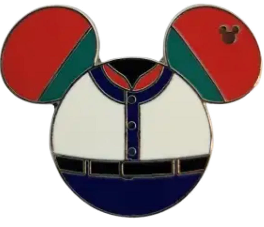 #WDW 2013 Hidden Mickey Series Epcot Cast Costume Icons - Pin pin collectible - Main Image 2