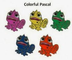 Disney Hidden Mickey: Colorful Pascal(may Trade) - Hidden Mickey pin collectible - Main Image 2