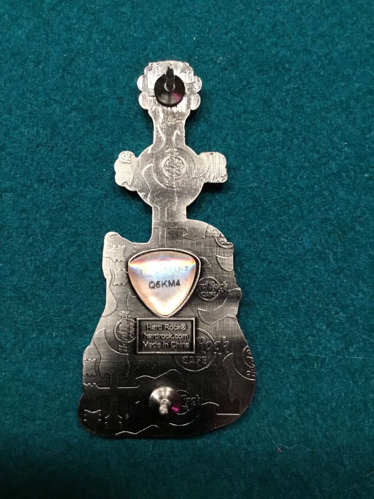 Florence Hard Rock Guitar  pin collectible - Main Image 2