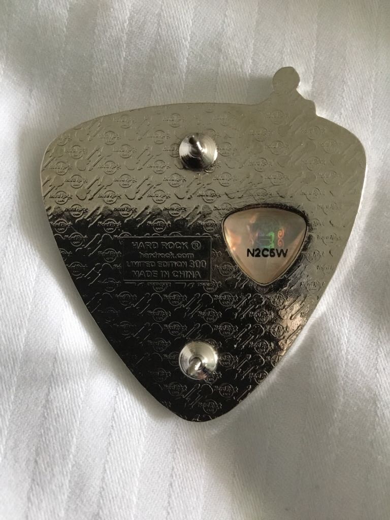 San Diego Hard Rock Pick  pin collectible - Main Image 2