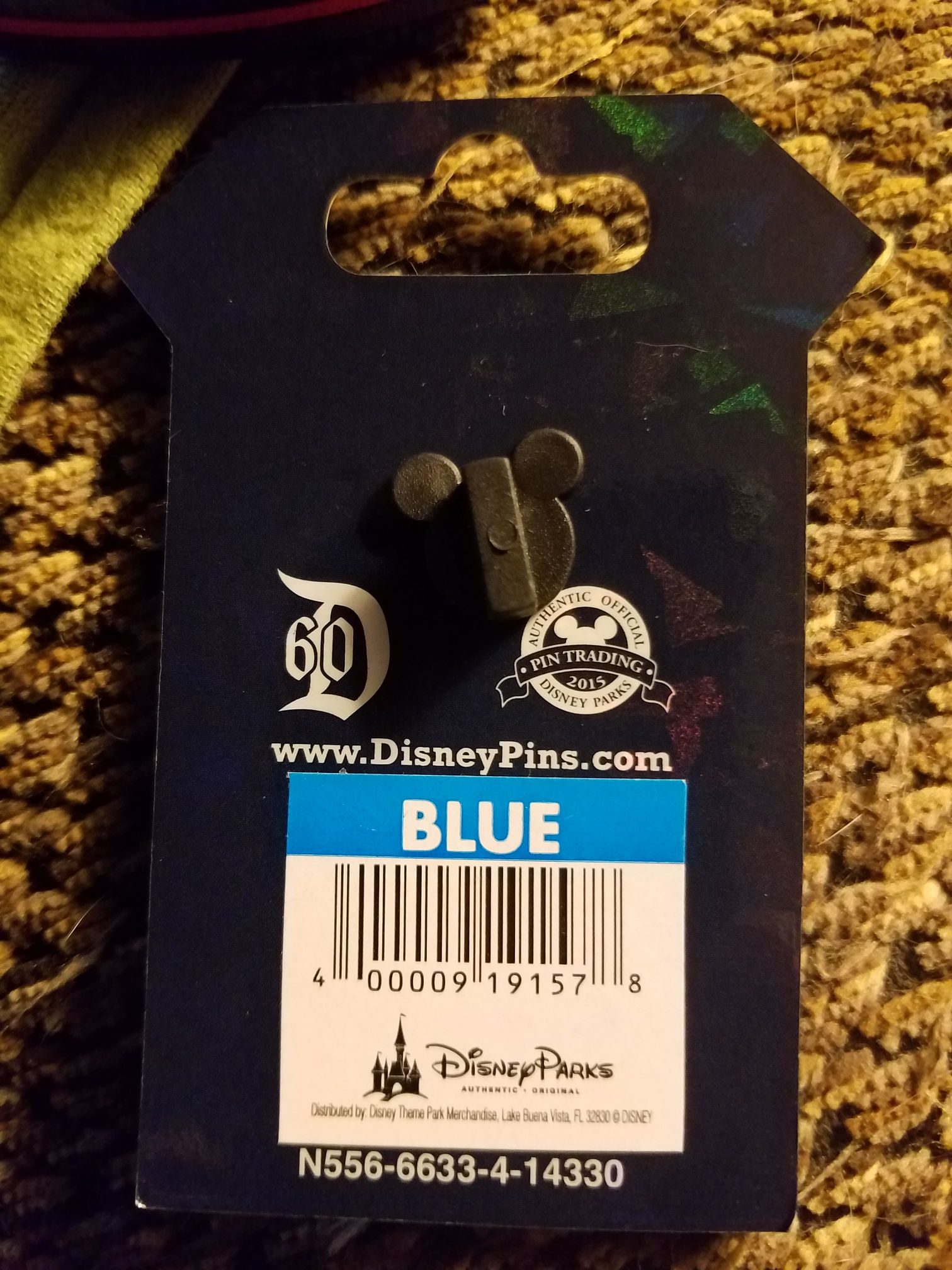 60th anniversary - Disney pin collectible [Barcode 400009191578] - Main Image 2