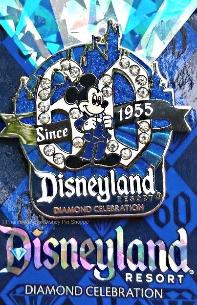 60th. Mickey Since 1955 - Holidays and Events pin collectible [Barcode 400009207644] - Main Image 3