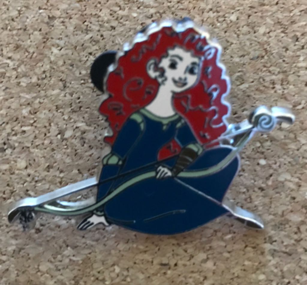 Merida Sittng With Bow  pin collectible - Main Image 1