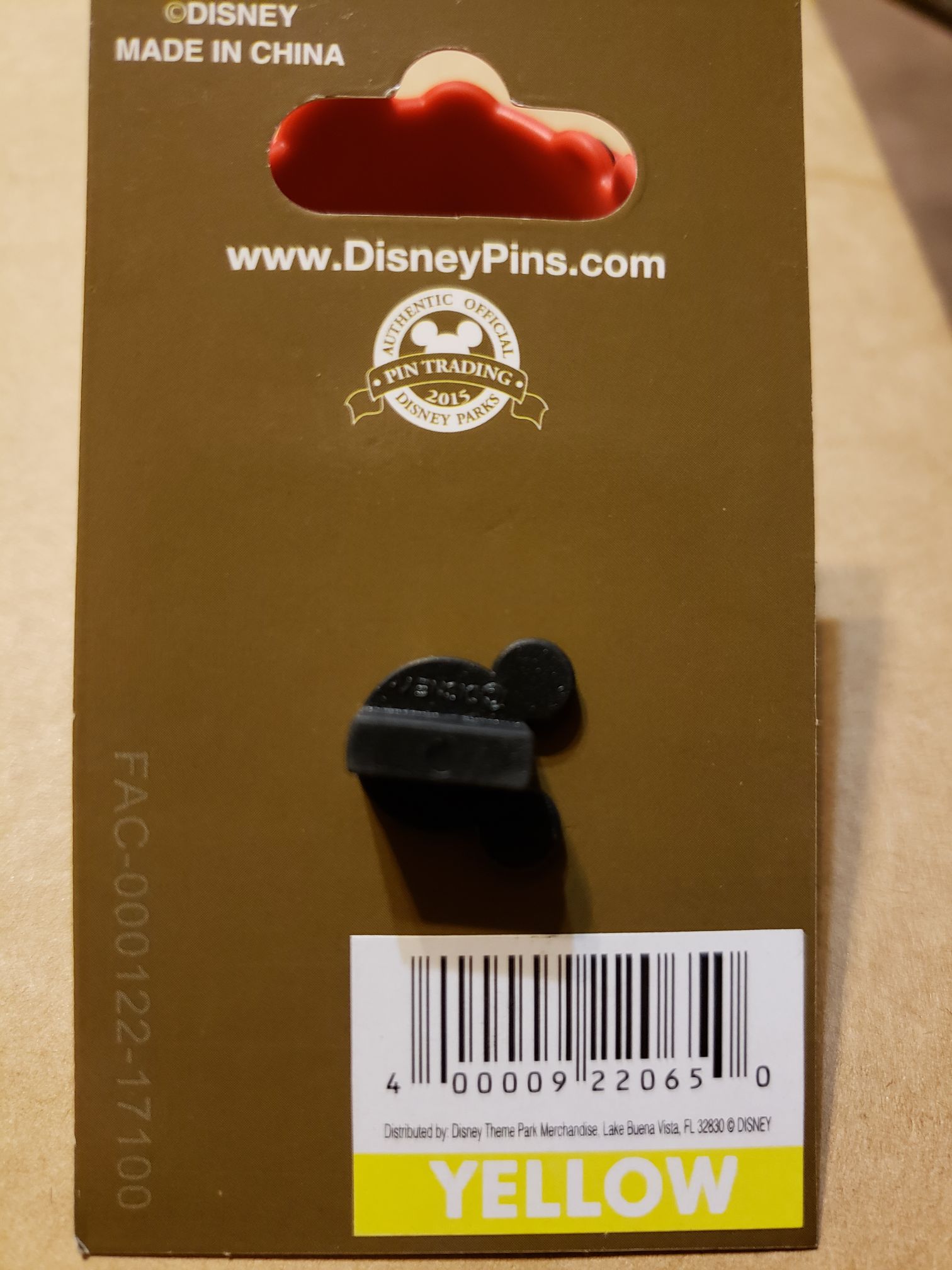 Pirates of the Caribbean Dead Men Tell No Tales Skeleton - Open Edition pin collectible [Barcode 400009220650] - Main Image 2