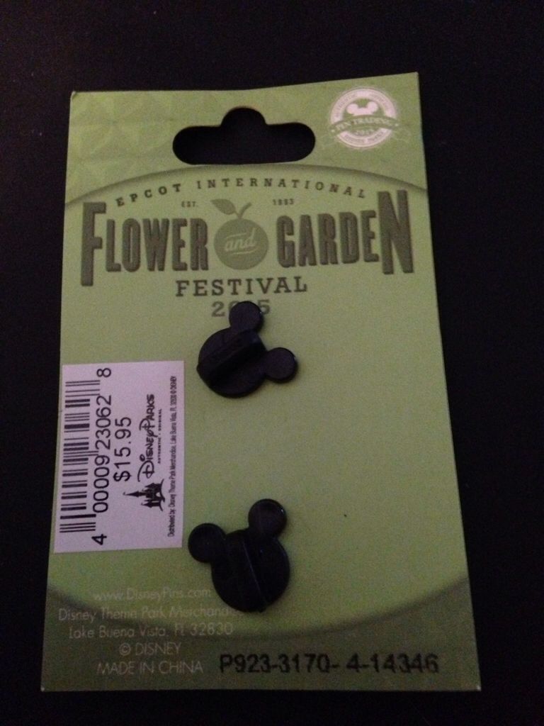 2015 Flower And Garden Festival Mickey And Pluto  - Pin pin collectible [Barcode 400009230628] - Main Image 2