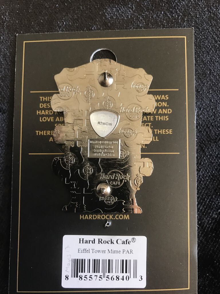 Paris Hard Rock - Hard Rock Cafe pin collectible - Main Image 2