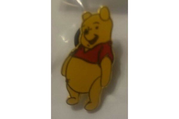 Winnie The Pooh and butterfly too  pin collectible - Main Image 2