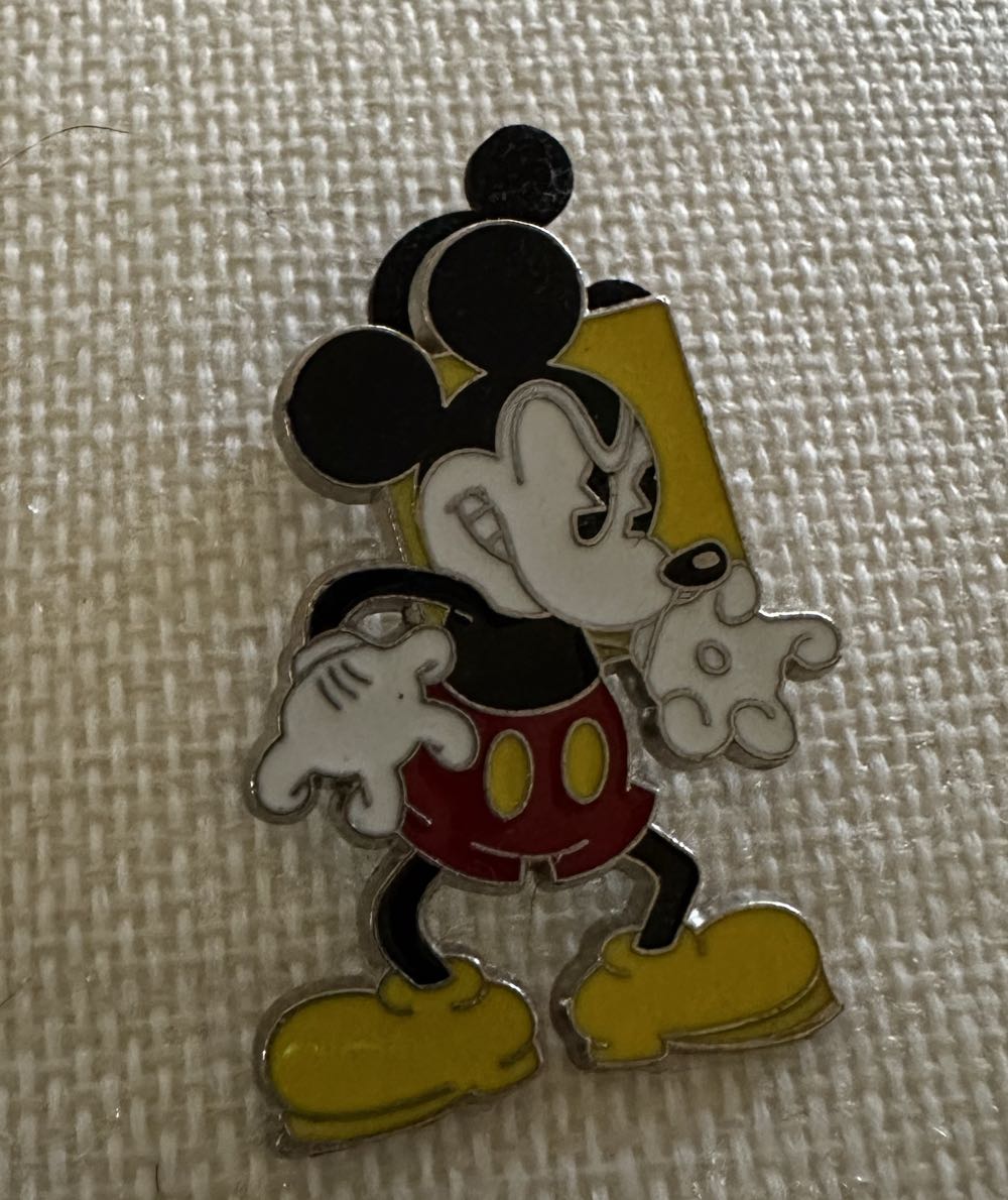 Oh Mickey! Booster Set- Angry Mickey  pin collectible - Main Image 2