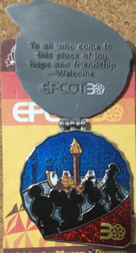 Epcot 30 Aniversery  pin collectible - Main Image 2
