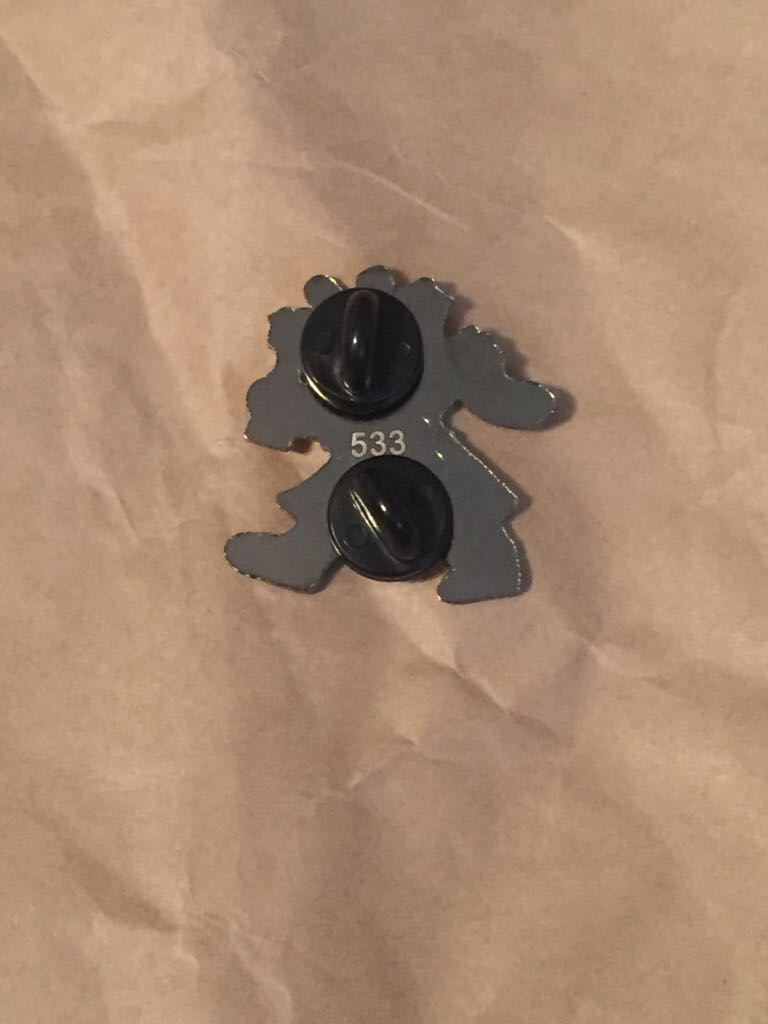 Grateful Dead Wonderland Alice Bear  pin collectible - Main Image 2