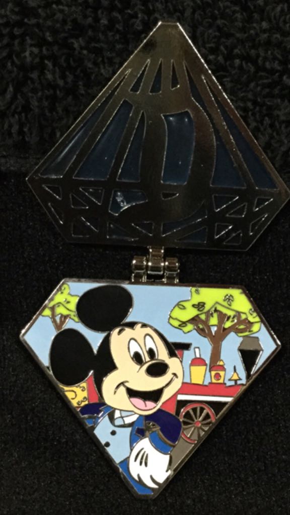 D60 Annual Pass Diamond Mickey - Pin pin collectible [Barcode 400009436631] - Main Image 2