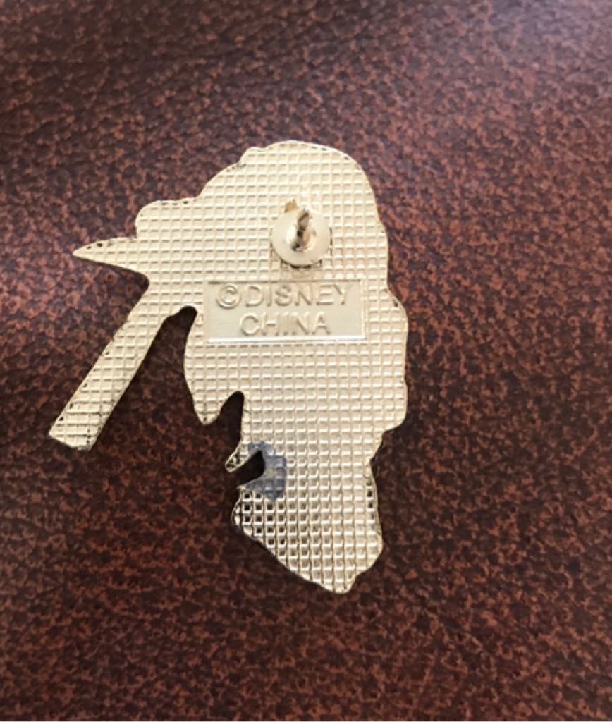 Grumpy Dwarf - Leaning On Pick Ax  pin collectible - Main Image 2