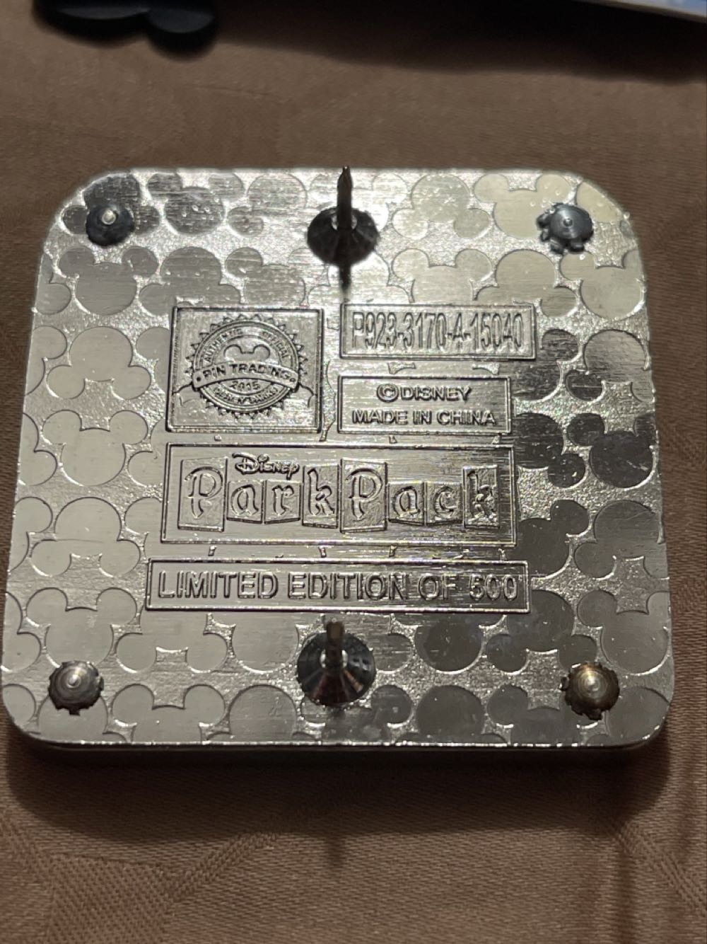 A Mickey Mouse Sound Cartoon #3 (Black And White With Red Curtain Base) Park Pack Series - Disney Store Limited Edition Pin - Rack pin collectible [Barcode 400009457674] - Main Image 4