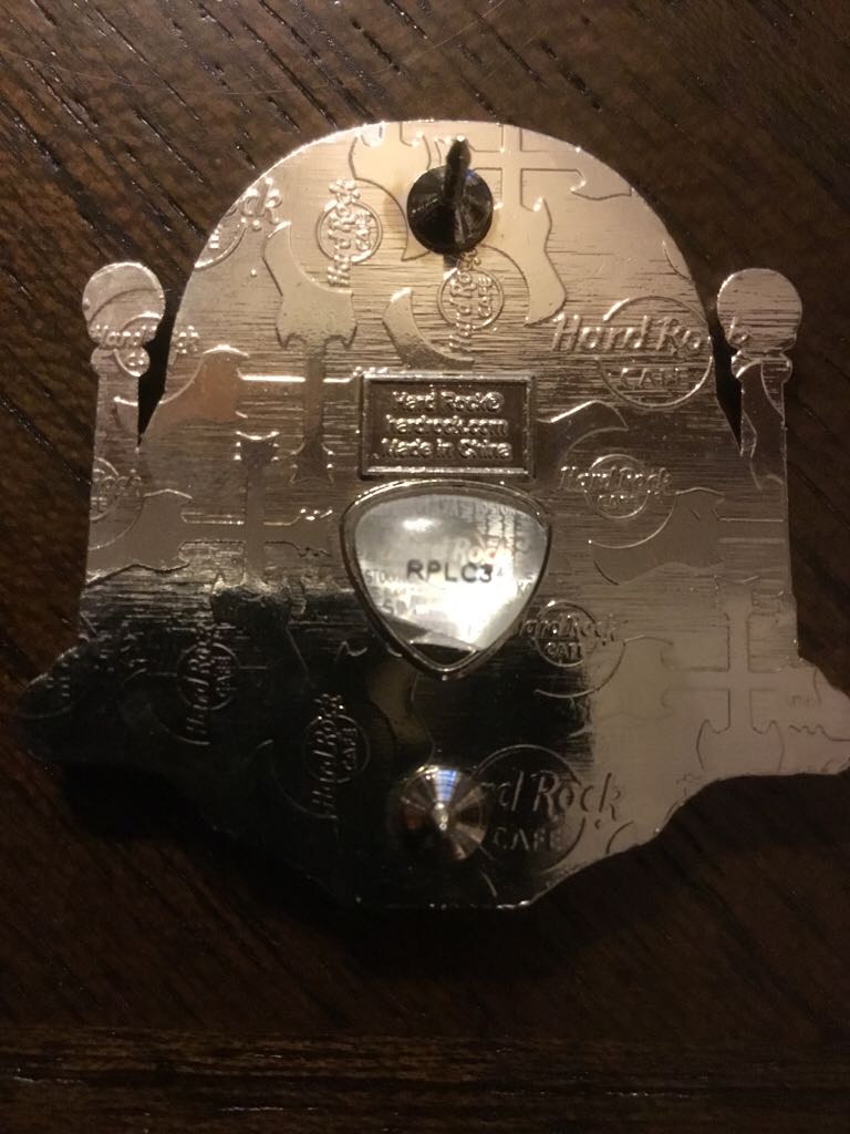 New York Hard Rock Subway  pin collectible - Main Image 2