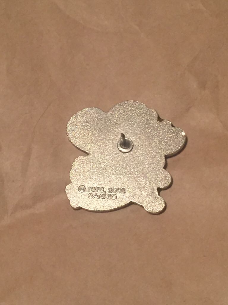 Hello Kitty Black With Butterfly  pin collectible - Main Image 2