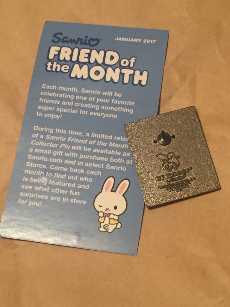 My Melody Friend Of The Month  pin collectible - Main Image 2