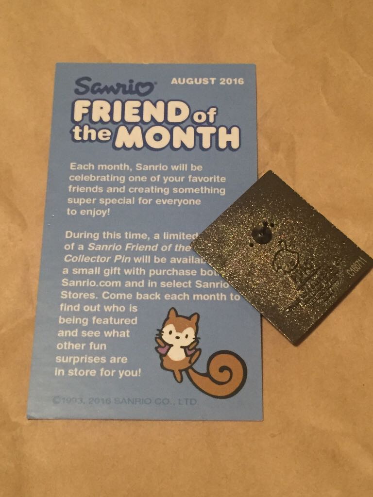 Pippo Friend Of The Month  pin collectible - Main Image 2