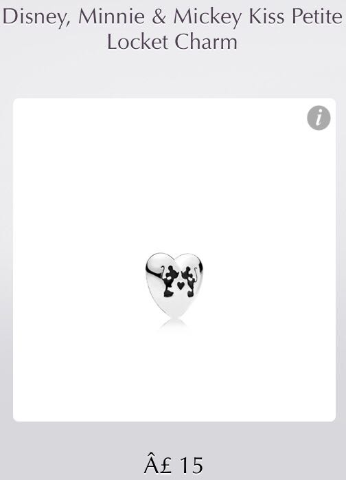 Minnie & Mickey Kiss Locket  pin collectible - Main Image 2