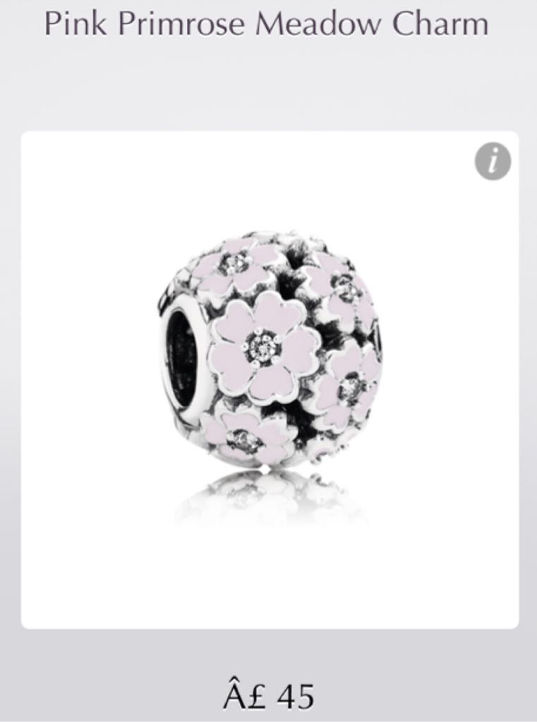 Pink Primrose Meadow  pin collectible - Main Image 2