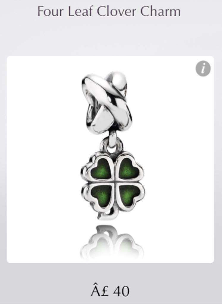 Four Leaf Clover  pin collectible - Main Image 2