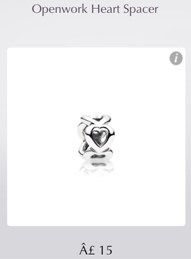 Openwork Heart  pin collectible - Main Image 2