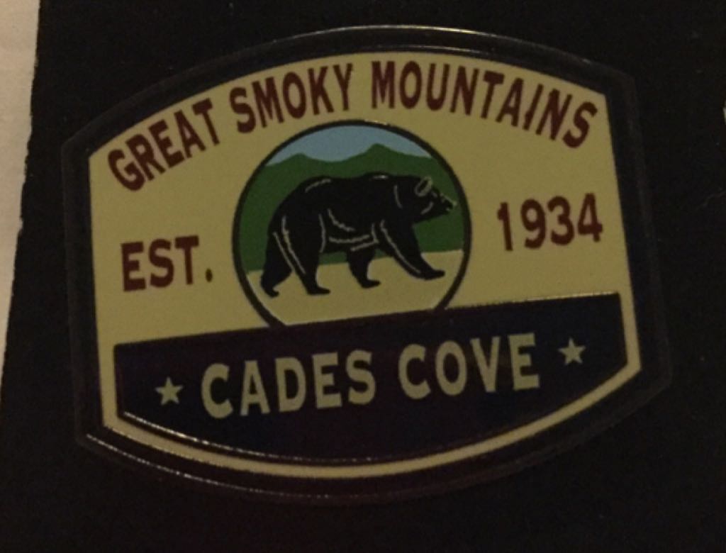 Great Smokey Mountains National Park Est. 1934 Cades Cove  pin collectible - Main Image 1