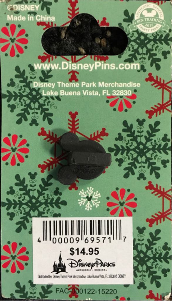 Happy Holidays 2015: Ho Ho Ho Let It Go - Pin pin collectible [Barcode 400009695717] - Main Image 2