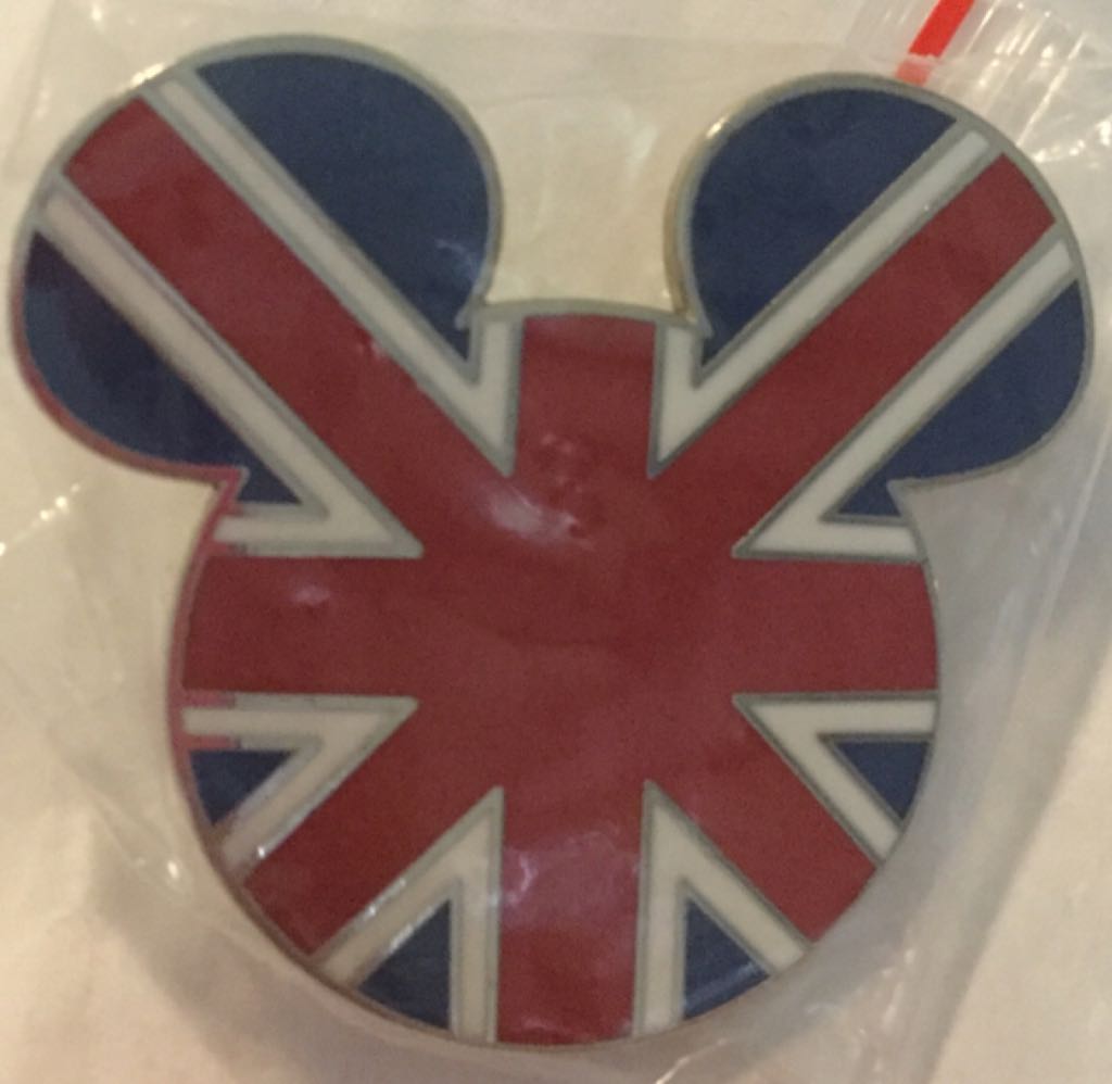 Mickey Mouse Head Cut Out Pin