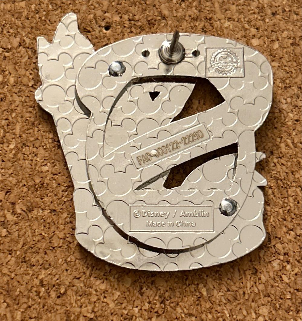 Jessica Rabbit Ribbon - I’m Not Bad I’m Just Drawn That Way - Disney Parks pin collectible [Barcode 400000274560] - Main Image 3