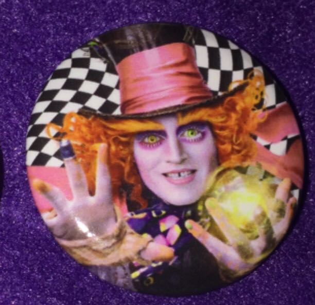Alice Through The Looking Glass Mad Hatter  pin collectible - Main Image 1