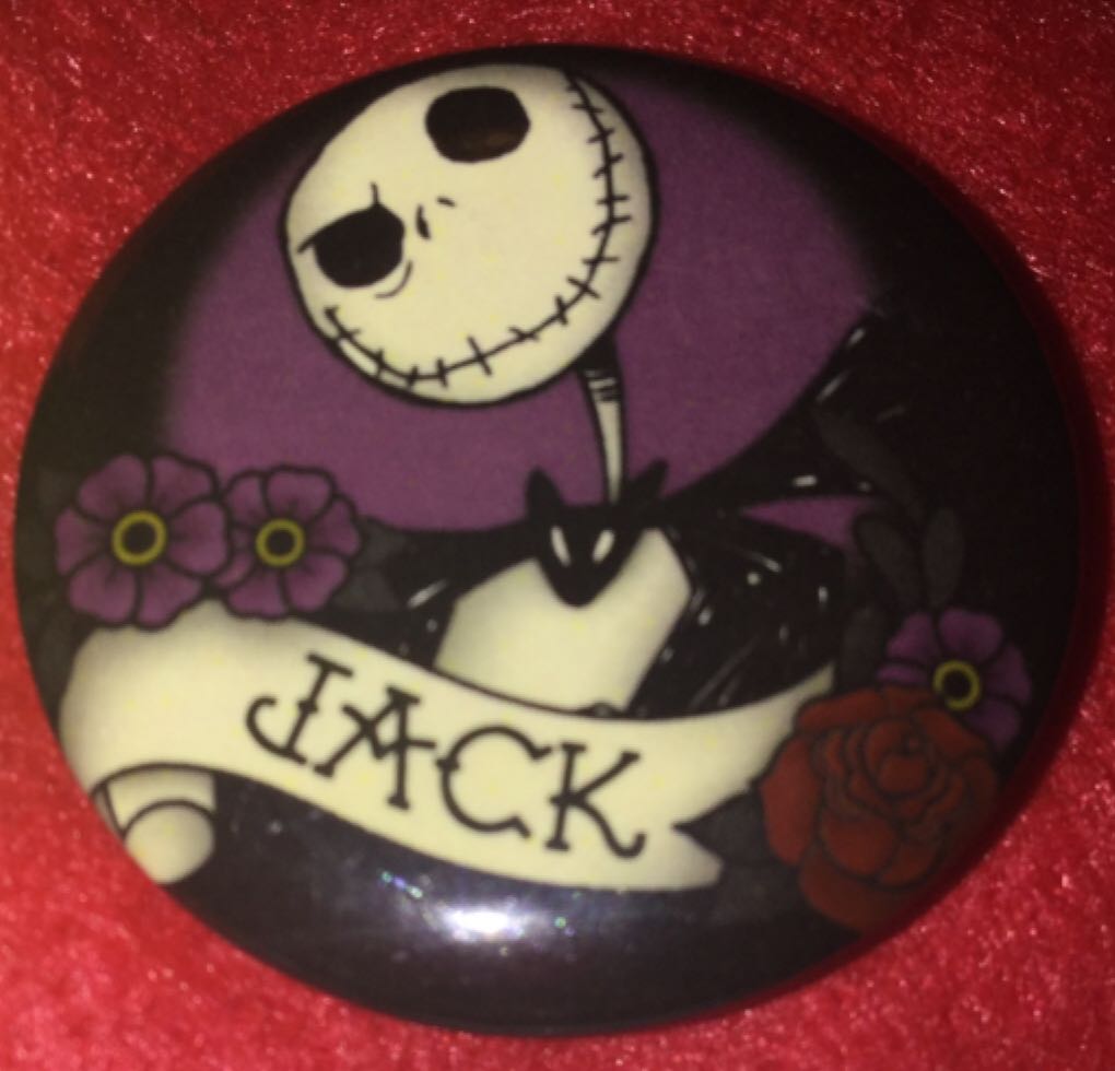 Nightmare Before Christmas Jack With Name  pin collectible - Main Image 1