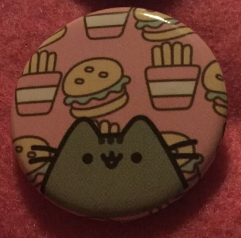 Pusheen Burgers And Fries  pin collectible - Main Image 1