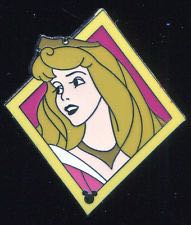 Aurora Diamond - Diamond Hidden Mickey pin collectible - Main Image 1