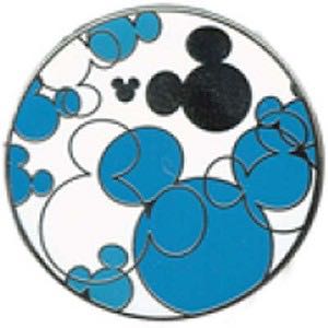 Multi Colored Bright Rainbow Mickey Head