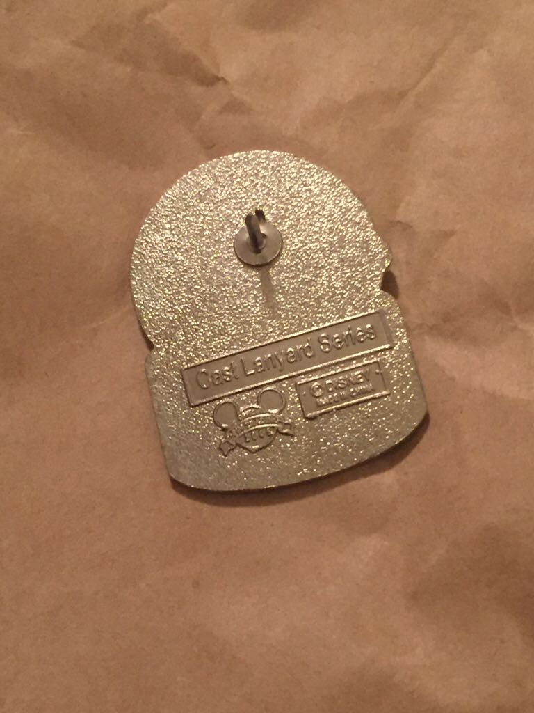 Mad Hatter Hat Hatbox Cast Lanyard  - Disney pin collectible - Main Image 2