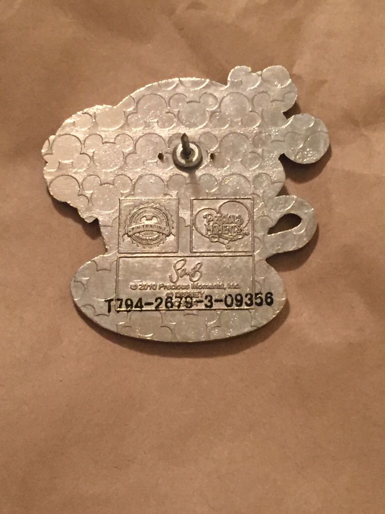 Minnie Mouse Precious Moments Mad Tea Party  pin collectible - Main Image 2