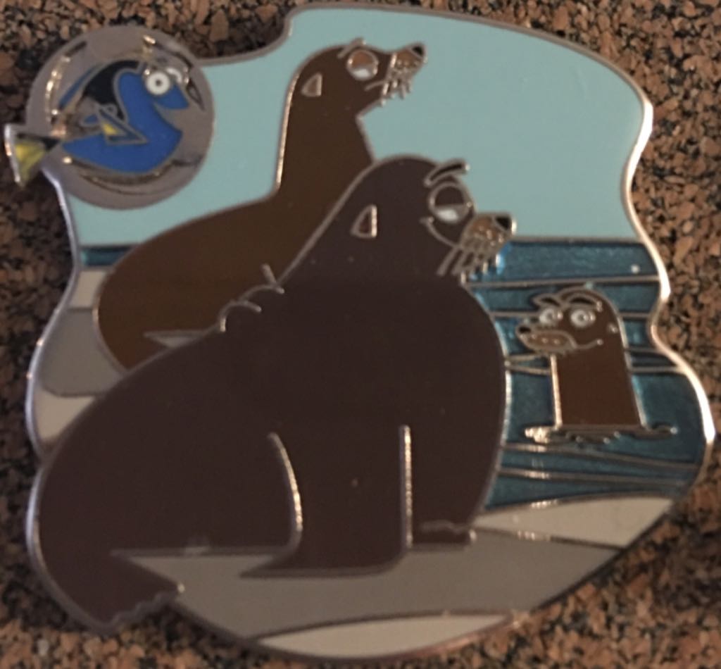 Lilo And Stitch - Stitch - DCL - Booster Collection - Beach Scene - 4 Pin Set - Snorkeling