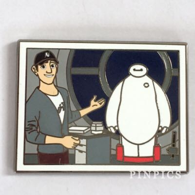 2017 Disney Films Mystery Collection - Big Hero 6 - Tadashi & Baymax - Color  pin collectible - Main Image 1