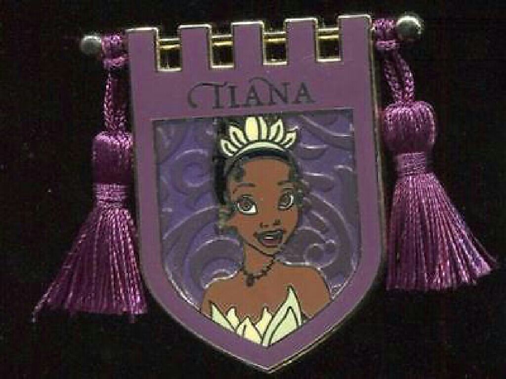 Disney Princess Pin-Tiana Banner - Disney pin collectible - Main Image 2