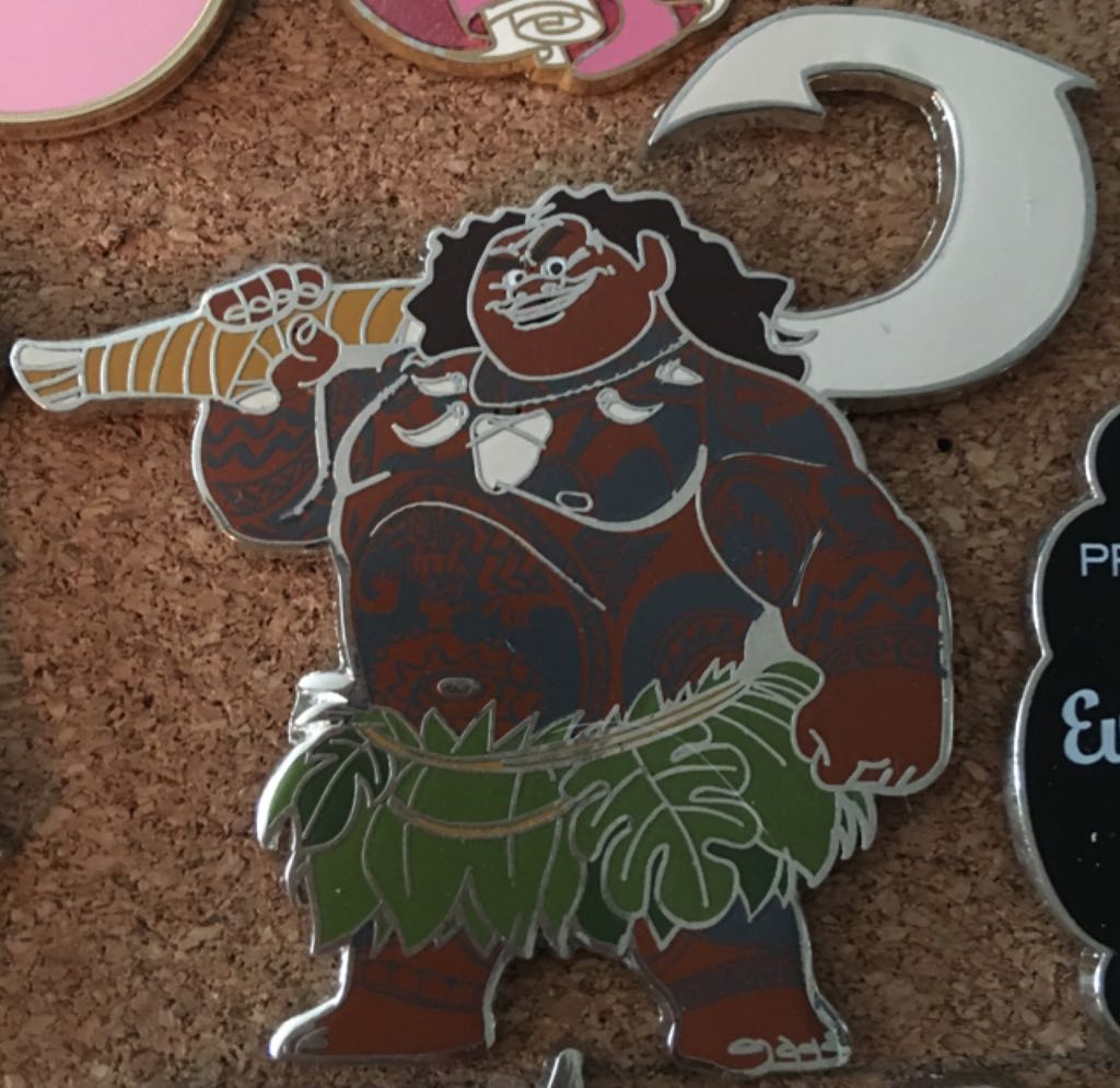 Moana - Maui - DLP - Moana Booster Set  pin collectible - Main Image 1