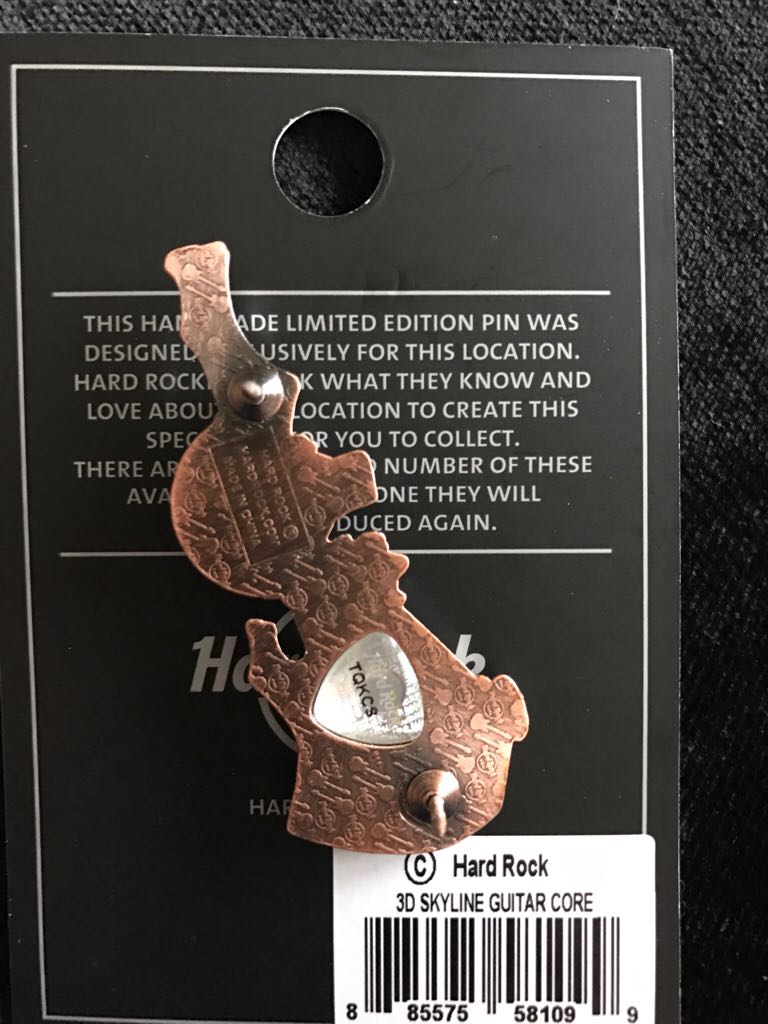 Lisbon Hard Rock  pin collectible - Main Image 2
