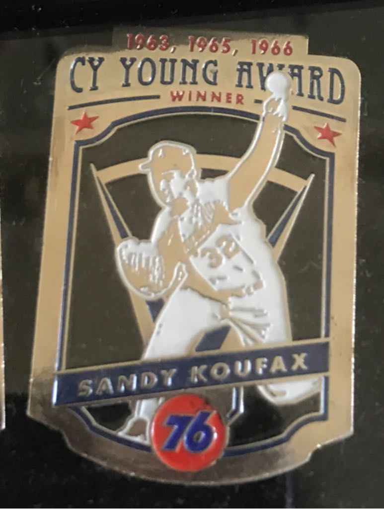Dodgers Cy Young Winner Sandy Koufax - Pin pin collectible - Main Image 1