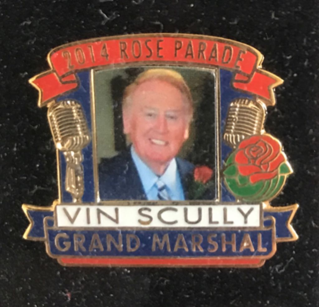 Dodgers Vin Scully 2014 Rose Parade Grand Marshall - Pin pin collectible - Main Image 1