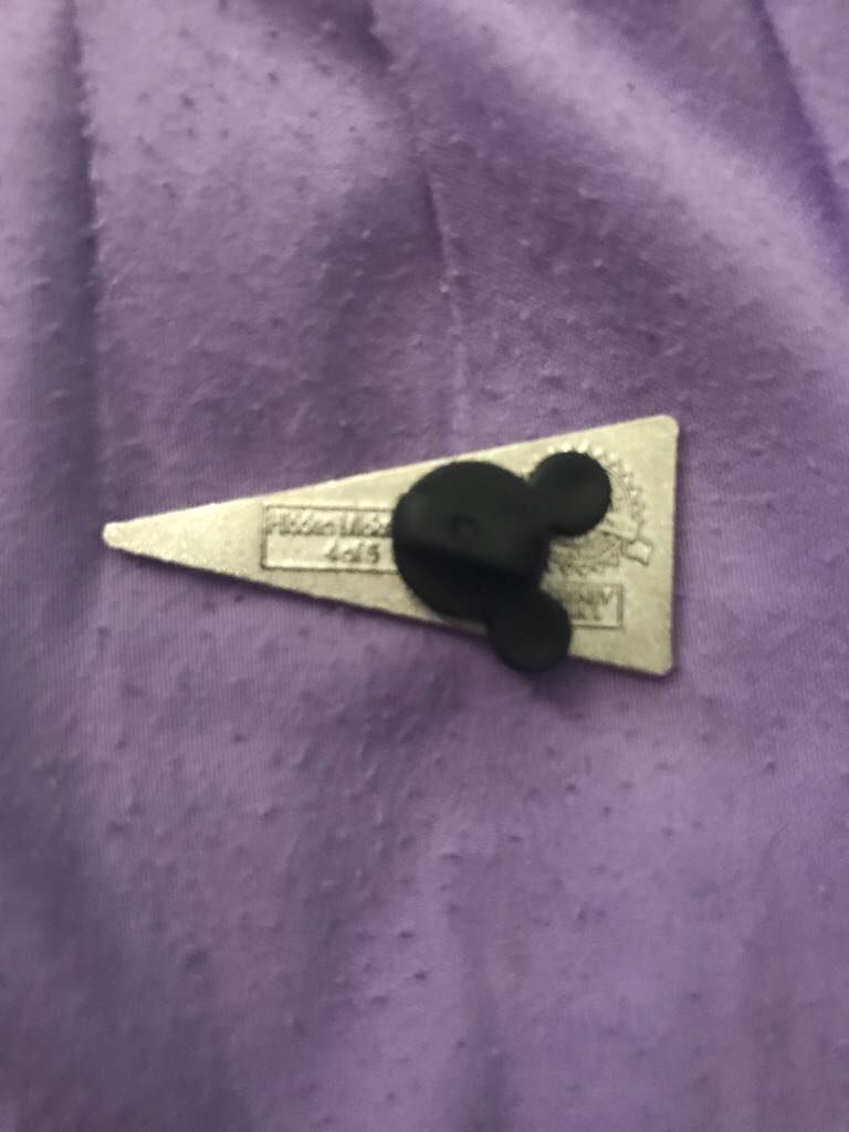Disney’s Walt Disney World Flag Yellow  pin collectible - Main Image 2