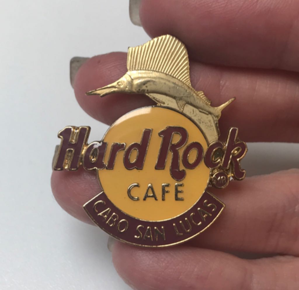 Van Gogh Skull With Cigarette Enamel Pin