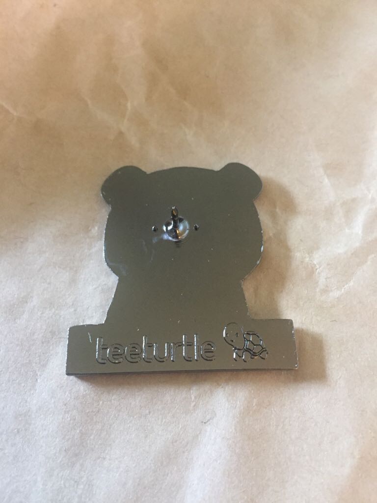 Tee Turtle I Cant Adult Panda  pin collectible - Main Image 2