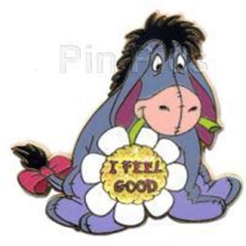 Eeyore I Feel Good  pin collectible - Main Image 1